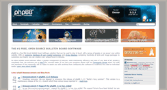 Desktop Screenshot of phpbb.com