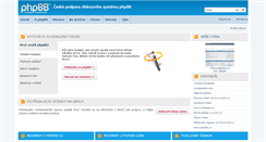 Desktop Screenshot of phpbb.cz