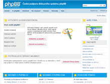 Tablet Screenshot of phpbb.cz